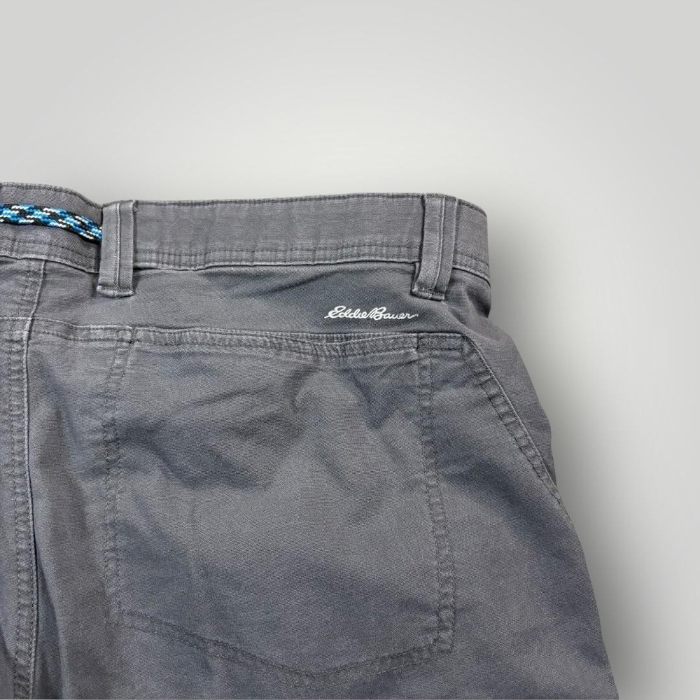 Eddie Bauer Ascent Pants Mens 38x34 Gray Stretch Outdoor Straight Leg - Picture 13 of 14